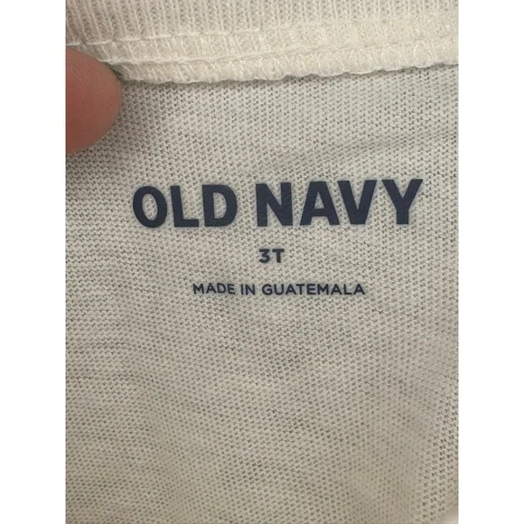 Old Navy Kids‎ T-Shirt Dinosaur Skateboarding Graphic Tee Size 3T - Picture 4 of 5